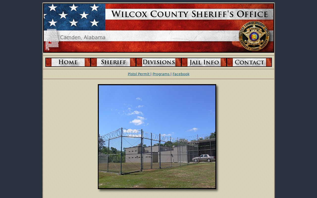 Wilcox County arrest history information for Prince Arnold Detention Center